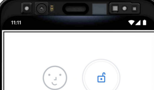 谷歌Pixel4的脸部解锁功能即使人闭着眼睛也能使人使用设备