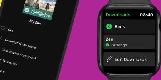 具有主要苹果Watch功能的Spotify紧随其几家竞争对手的脚步