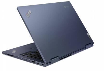 联想ThinkPadC13的Chromebook企业版推出引人注目的深蓝色