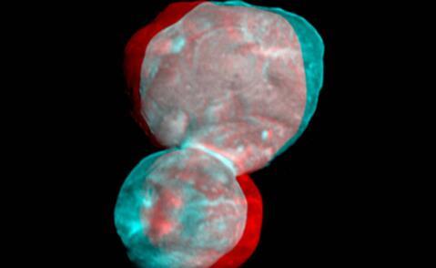 宇航局的 UltimaThule3D图像会让你斜眼
