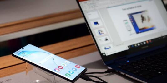 适用于Windows和Mac的GalaxyNote10DeX上线