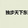 独步天下东哥死去（独步天下什么意思）