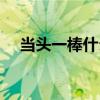 当头一棒什么意思（当头一棒什么意思）