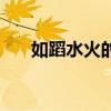如蹈水火的解释（如蹈水火什么意思）