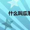 什么叫瓜落儿（吃瓜落儿是什么意思）