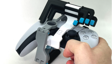 3D打印DualSense适配器可让您单手玩PS5