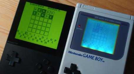GameBoy游戏现已推出Wordle