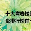 十大青春校园小说排行榜2022（青春校园小说排行榜前十）