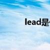 lead是什么意思（lead的用法）
