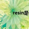 resin是什么意思（resin的用法）