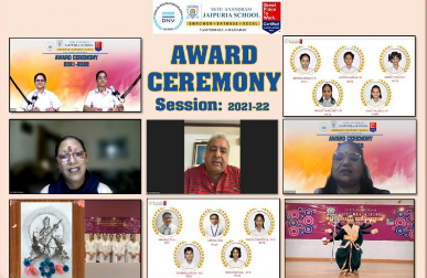 加济阿巴德的塞思阿南德拉姆贾普里亚学校为学生举办虚拟颁奖典礼