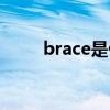 brace是什么意思（brace的用法）