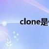 clone是什么意思（clone的用法）