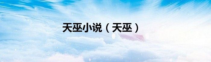 天巫小说（天巫）