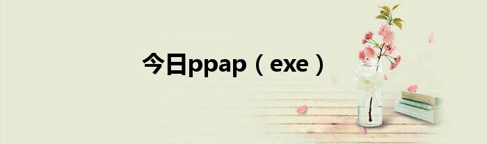 今日ppap（exe）