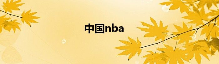 中国nba