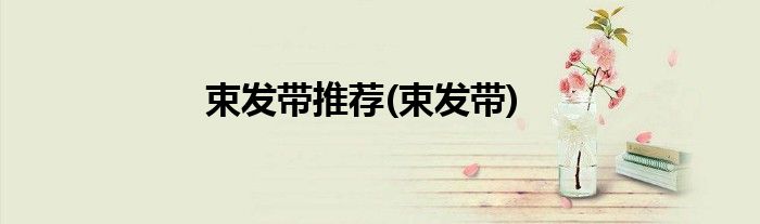束发带推荐(束发带)