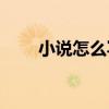 小说怎么写才能吸引人(小说怎么写)