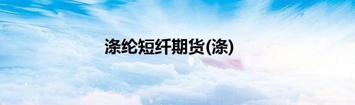 涤纶短纤期货(涤)