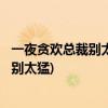 一夜贪欢总裁别太猛_全文阅读_小妖火火小说(一夜贪欢总裁别太猛)