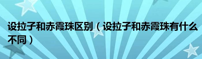 设拉子和赤霞珠区别（设拉子和赤霞珠有什么不同）