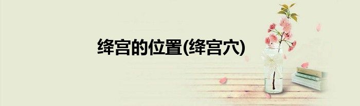 绛宫的位置(绛宫穴)