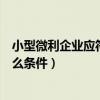 小型微利企业应符合什么条件纳税（小型微利企业应符合什么条件）