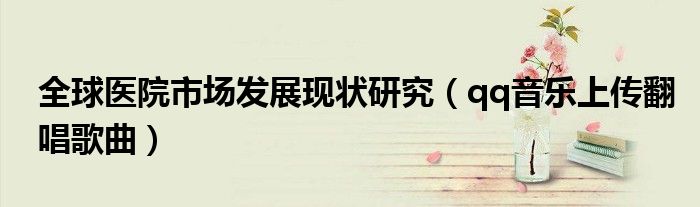 全球医院市场发展现状研究（qq音乐上传翻唱歌曲）