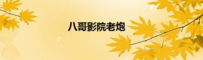 八哥影院老炮