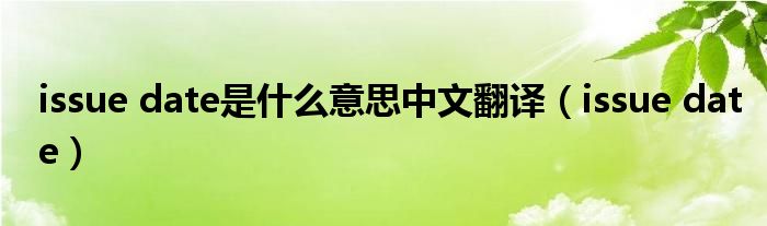 Date是什么意思中文的图片