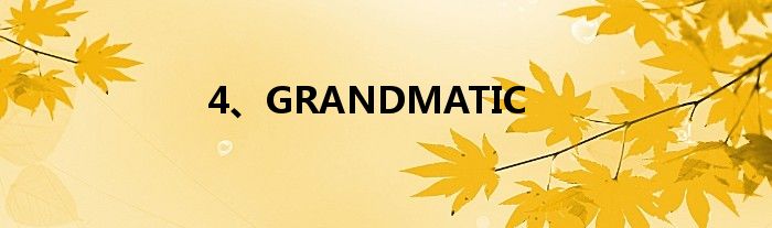 4、GRANDMATIC