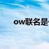 ow联名是什么意思（ow联名的解释）
