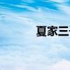 夏家三千金歌曲（歌曲大盘点）