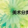 美术分类知识体系图（美术分类）