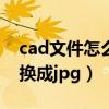 cad文件怎么转换成ai文件（cad文件怎么转换成jpg）