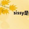 sissy是什么（sissy是什么意思）
