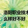 洛阳职业技术学院排名多少在河南排第几位怎么样好不好