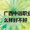 广西中远职业学院排名多少在广西排第几位怎么样好不好