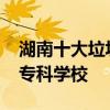 湖南十大垃圾专科学校排名-湖南十大最好的专科学校