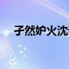 孑然妒火沈谧仁歌词中文版（孑然妒火）