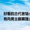 好看的古代言情小说有点肉男主霸道（好看的古代言情宠文有肉男主腹黑强大）