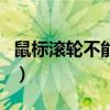 鼠标滚轮不能用其他都能用（鼠标滚轮不能用）