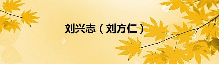 刘兴志（刘方仁）