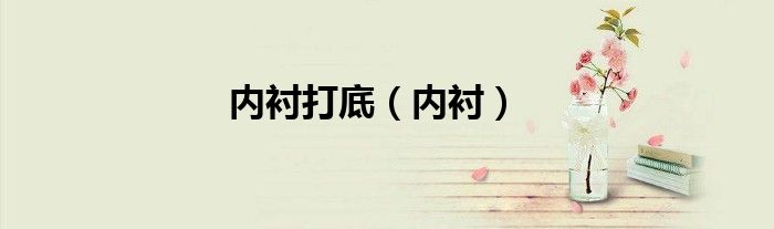 内衬打底（内衬）
