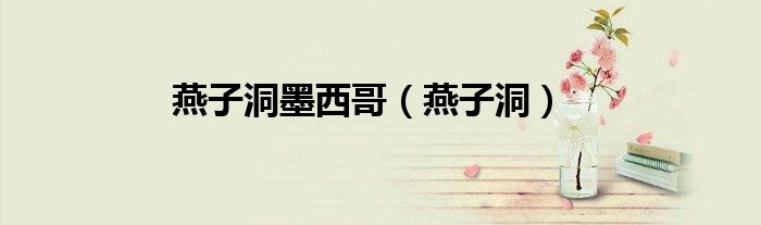燕子洞墨西哥（燕子洞）