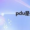 pdu是什么东西（pdu是什么）