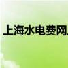 上海水电费网上缴费（水电费网上缴费系统）