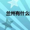 兰州有什么特产小吃（兰州有什么特产）