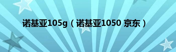 诺基亚105g（诺基亚1050 京东）