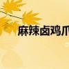 麻辣卤鸡爪的做法 卤制麻辣鸡爪配方）